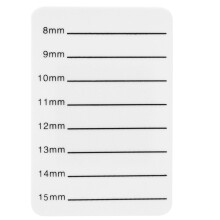 5Stk Weißes Acryl Wimpernaufbewahrungsbrett Für Lash Extension Einsatz