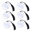 12Stk Graduation Lesezeichen Metall Silber Mit Quaste Geschenkidee 1