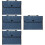 4Sets Blauer Aktenordner Ordnermappe Büro Papierhalter 8