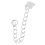 4Ud Cadenas Extensoras De Collar 925 Plata Para Joyería DIY 3
