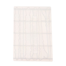 2Stk Flexible Silikon Haarspangenform Weiß DIY Haar-Stick Zubehör