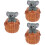 3Stk Detailreiche Kunststoff Koala Garten 6