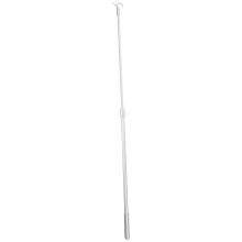 2Stk Weiß Aluminium Raffrollo Stab Mit Haken Für Vorhang Und Jalousien
