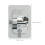 4Ud Base Adhesiva Para Cabezal De Ducha ABS Resistente Color Plata 11
