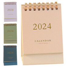 8Stk Praktischer 2024 Stehkalender Aus Kupferdruckpapier Bunt Für Büro