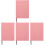 4Stk Daily Planner 2025 Pink Robust Leder 4