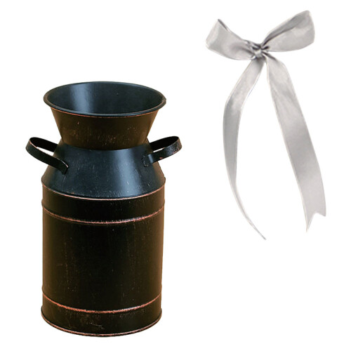 2Sets Eisenblumentöpfe, Handliche Gartenvase Mit 2