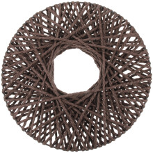 4Stk Wandschmuck Geflochtene Körbe Farbe Boho Wanddekor