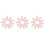 30Stk Bestickte Spitze Blatt Applikation Rosa 4