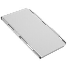 4Stk Metall Pocket Notizbuch Silber, Multifunktionale Büromaterialien
