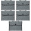 5Sets Graue Aktenmappe Ordner Mit Einsteckfächern 7