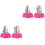 2Sets Multicolor Nagelfräser Keramik Bits Maniküre Pediküre Profi Set 3