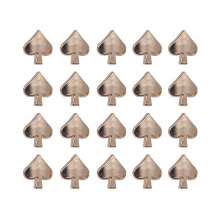 100Stk Metallknöpfe Rosengold Vintage Handmade DIY Für Kleidung