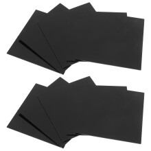 50Stk Acrylplatten Schwarz 2Mm Für DIY-Handwerk Fotos