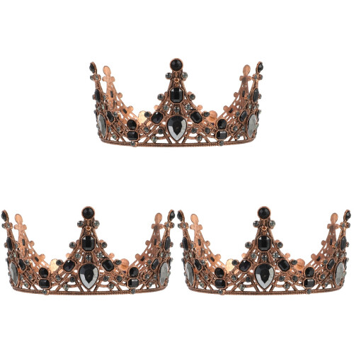 3Ud De Rhinestones Marrón Para Eventos Especiales Y 1