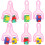 16St Roze Handafdruk Spons Stempels Set Kind Tekenspullen 2