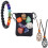 2Sets Handgewebte Netze Halter Für Schmucksteine 11