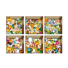 18Stk Rutschfeste 3D Badewannensticker PVC Bunt