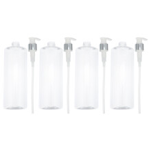 8Stk Transparente Shampoo- Und Lotionbehälter 500Ml Wiederverwendbar