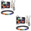 2Sets Handgewebte Netze Halter Für Schmucksteine 6
