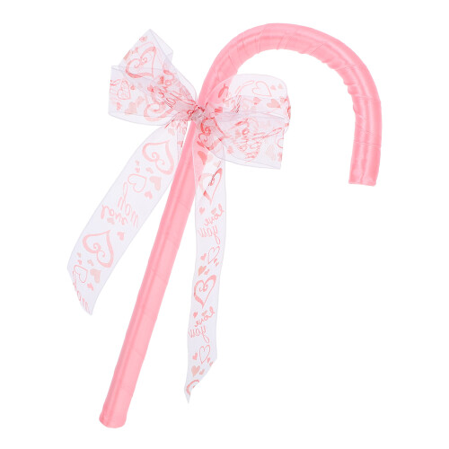 3Ud Bastones De Disfraz Rosa Con , Accesorios Para Eventos 2