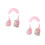 2Stk Kinder Laufhilfe Gurt Pink Traction Harness PU 4