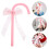 3Ud Bastones De Disfraz Rosa Con , Accesorios Para Eventos 10