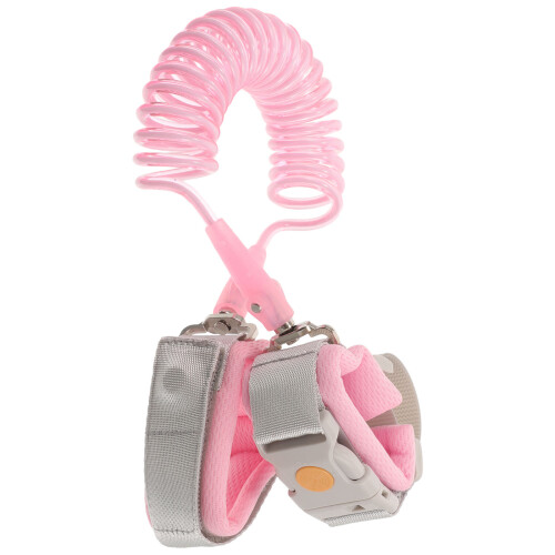 2Stk Kinder Laufhilfe Gurt Pink Traction Harness PU 2