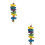 2Ud Colgantes De Madera Para Loros Reusables Multicolor 7