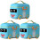 3Stk Milchpulverspender Set Farbecht Kunststoff 4