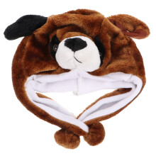 2Ud Gorro Niños Marrón Peluche Cómodo Y Protector De Orejas