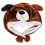 2Ud Gorro Niños Marrón Peluche Cómodo Y Protector De Orejas 1