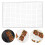2Ud Bbq Grill Sheet De Acero Simple Para Exterior 2