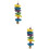 2Ud Colgantes De Madera Para Loros Reusables Multicolor 8