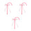 3Ud Bastones De Disfraz Rosa Con , Accesorios Para Eventos 9