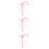 3Ud Bastones De Disfraz Rosa Con , Accesorios Para Eventos 5