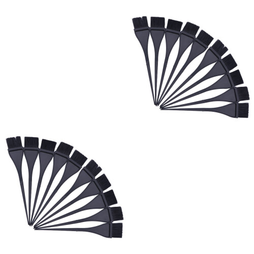 20Ud Aplicador De Cepillo Negro Para 2