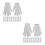 24Pares Guantes De Labor Resistentes De Nylon Y Para Hogar 8