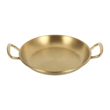 3Stk Tablett Golden Doppelte Snack Servierplatte