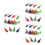 12Ud Juguetes Para Nadar Dive Duoy Tiburón Multicolor 10