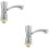 2Ud Inoxidable Para Lavabo Uso Doméstico Plata 7