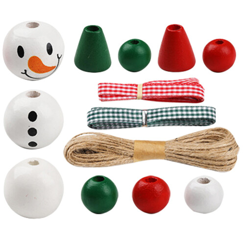 2Jgo De Madera Multicolor Para Creaciones DIY Festivas 1