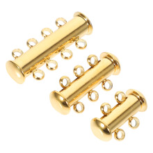 9Ud Magnéticos Dorados Para Bisutería, Collares Y Pulseras