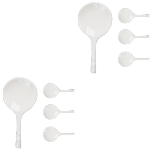8Ud Soporte De Cucharas Cerámico Resistente Para Cocina 2