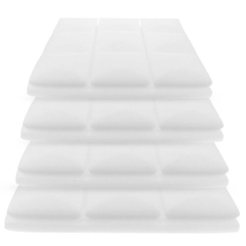 8Ud Panel Acústico Esponjoso Para Pared Reducción De Ruido 1