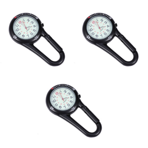 3Ud Clip Con Negro Para Montar En Cinturón O Uniforme 1
