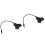 2Ud Adaptador Audio 3.5mm 5 Salidas Negro Compatible Y Funcional 4