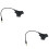 2Ud Adaptador Audio 3.5mm 5 Salidas Negro Compatible Y Funcional 6