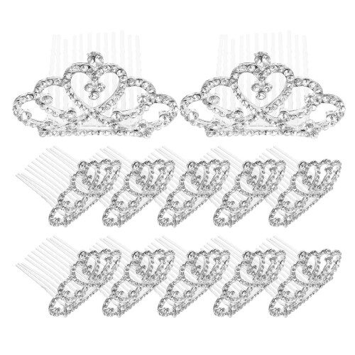 36Ud Pelo Niñas Plata, Material Cómodo Duradero 2