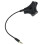 2Ud Adaptador Audio 3.5mm 5 Salidas Negro Compatible Y Funcional 9